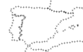 Fill marker outline