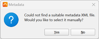 Manually load metadata
