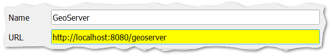 GeoServer URL