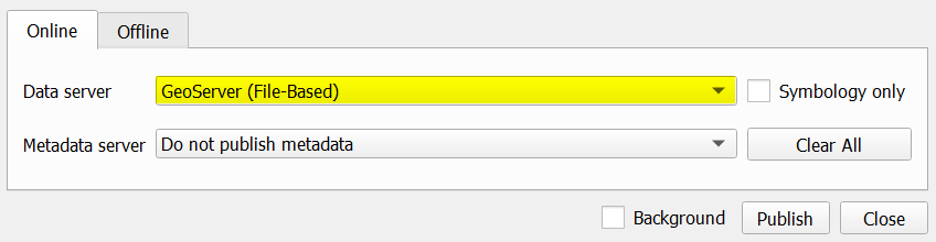 Set data server
